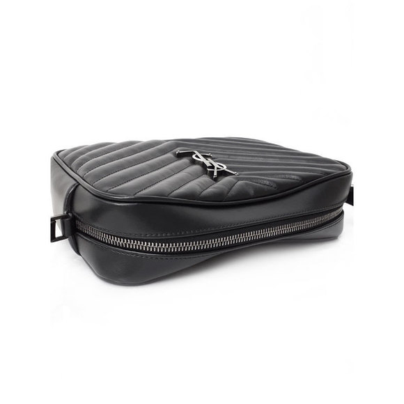 Saint Laurent Paris Lou Camera Bag Shoulder Bag Black - Picture 7 of 9